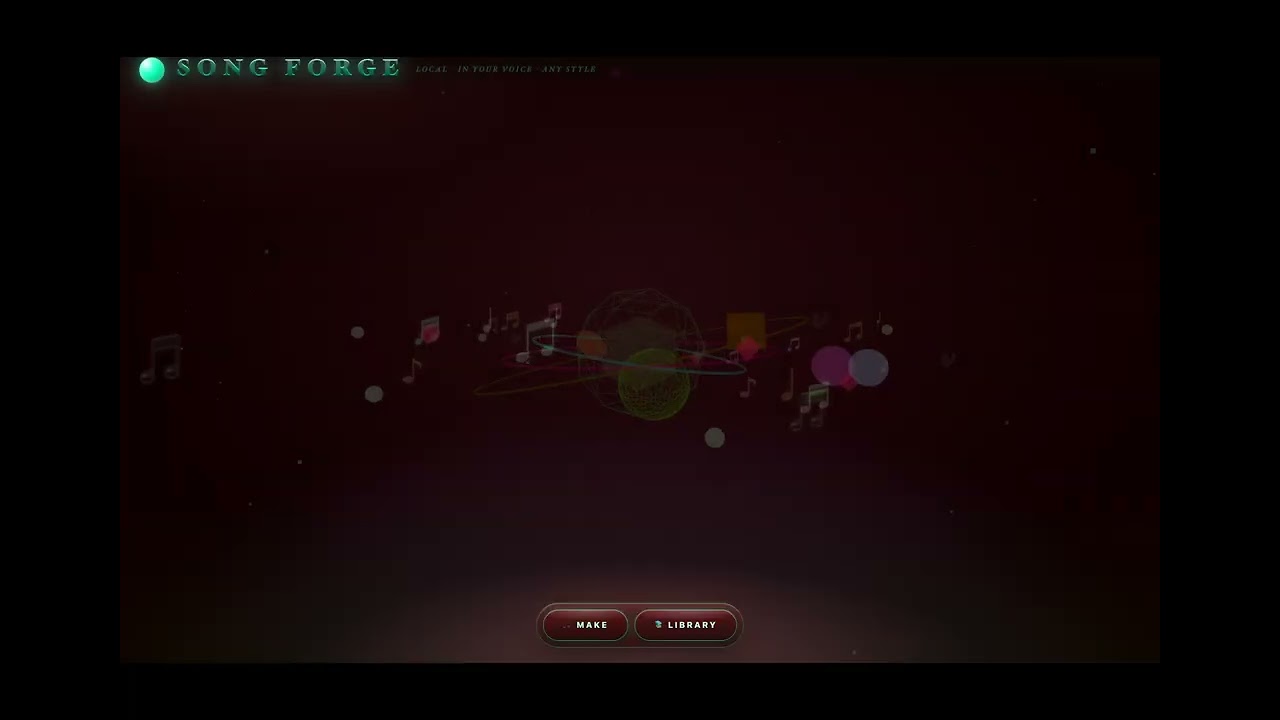 Song Forge — FREE Local AI Music Generator (No Cloud)