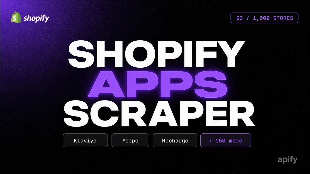 Shopify Apps Spy + Product Scraper Tutorial