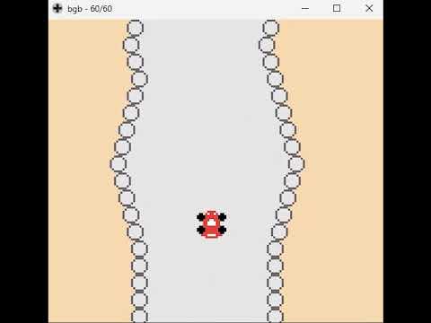 Learning Game Boy programming: Car Game
