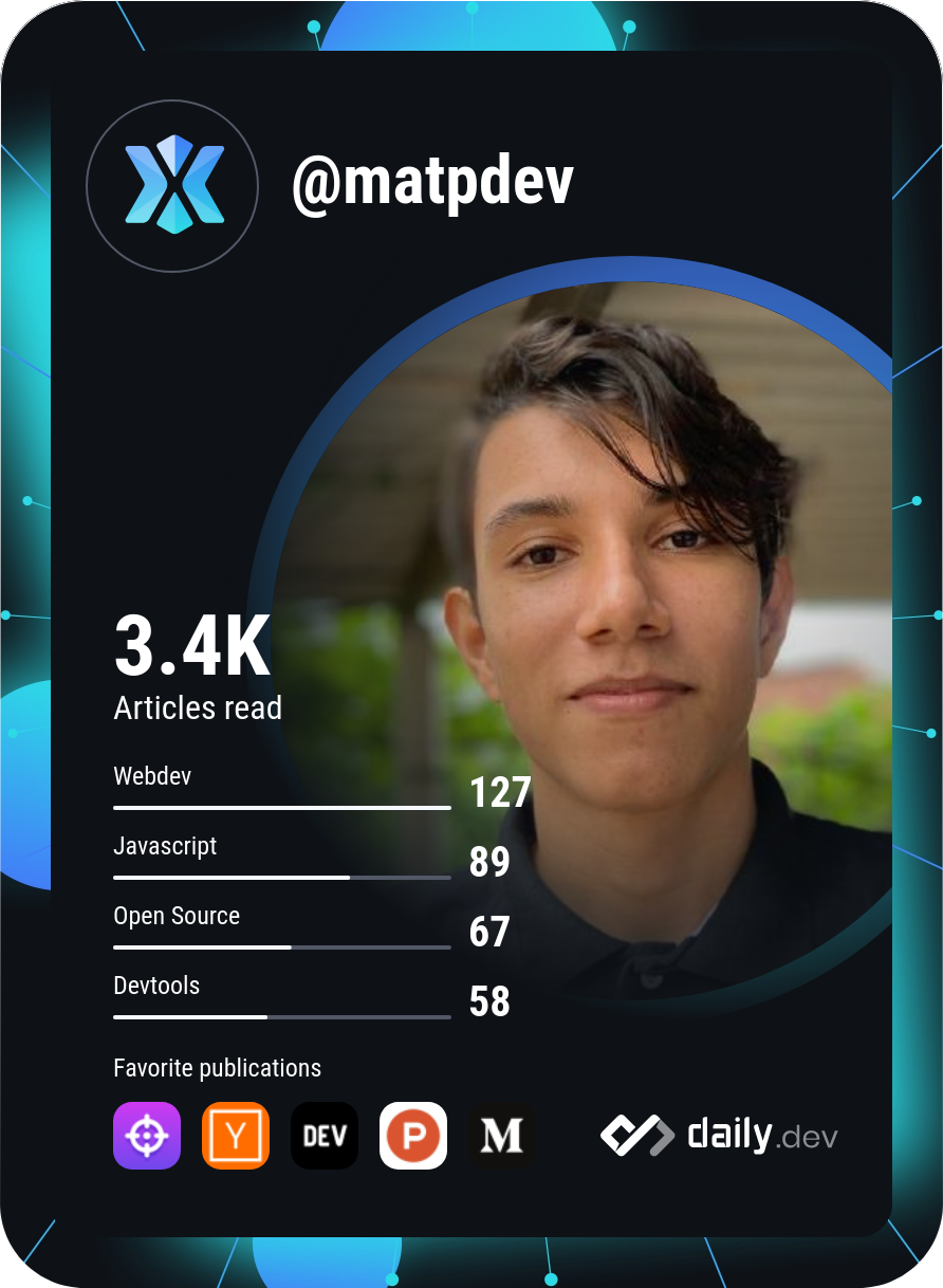 Matheus Alves's Dev Card