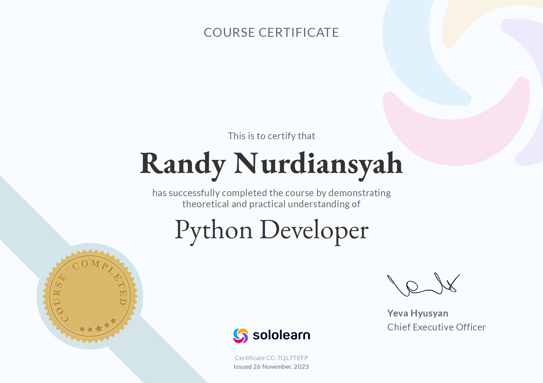 Python Developer