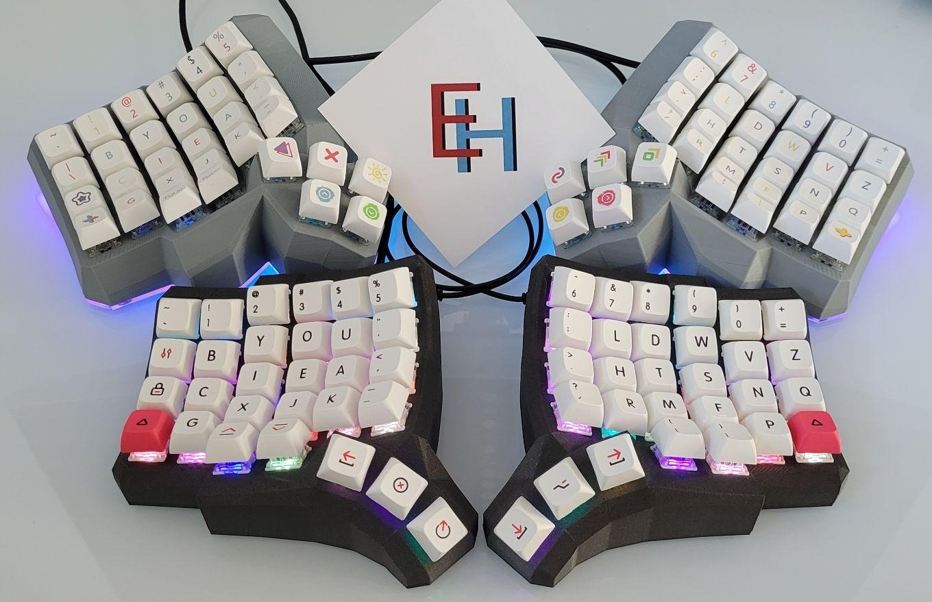 Photo of Ergohaven keyboards