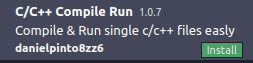 C/C++ Compile Run