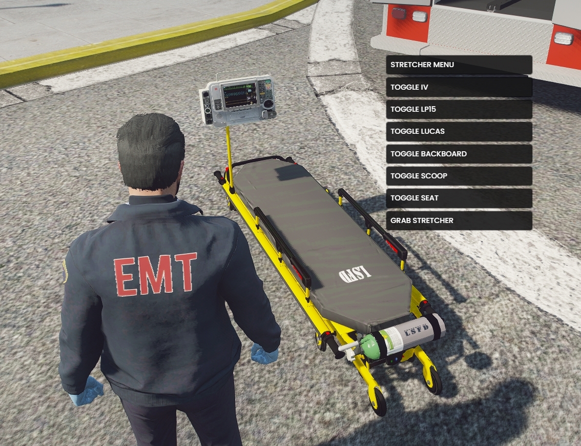 stretcher menu