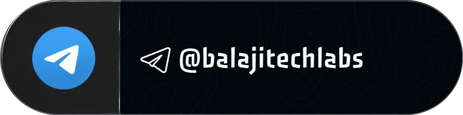 Telegram @balajitechlabs