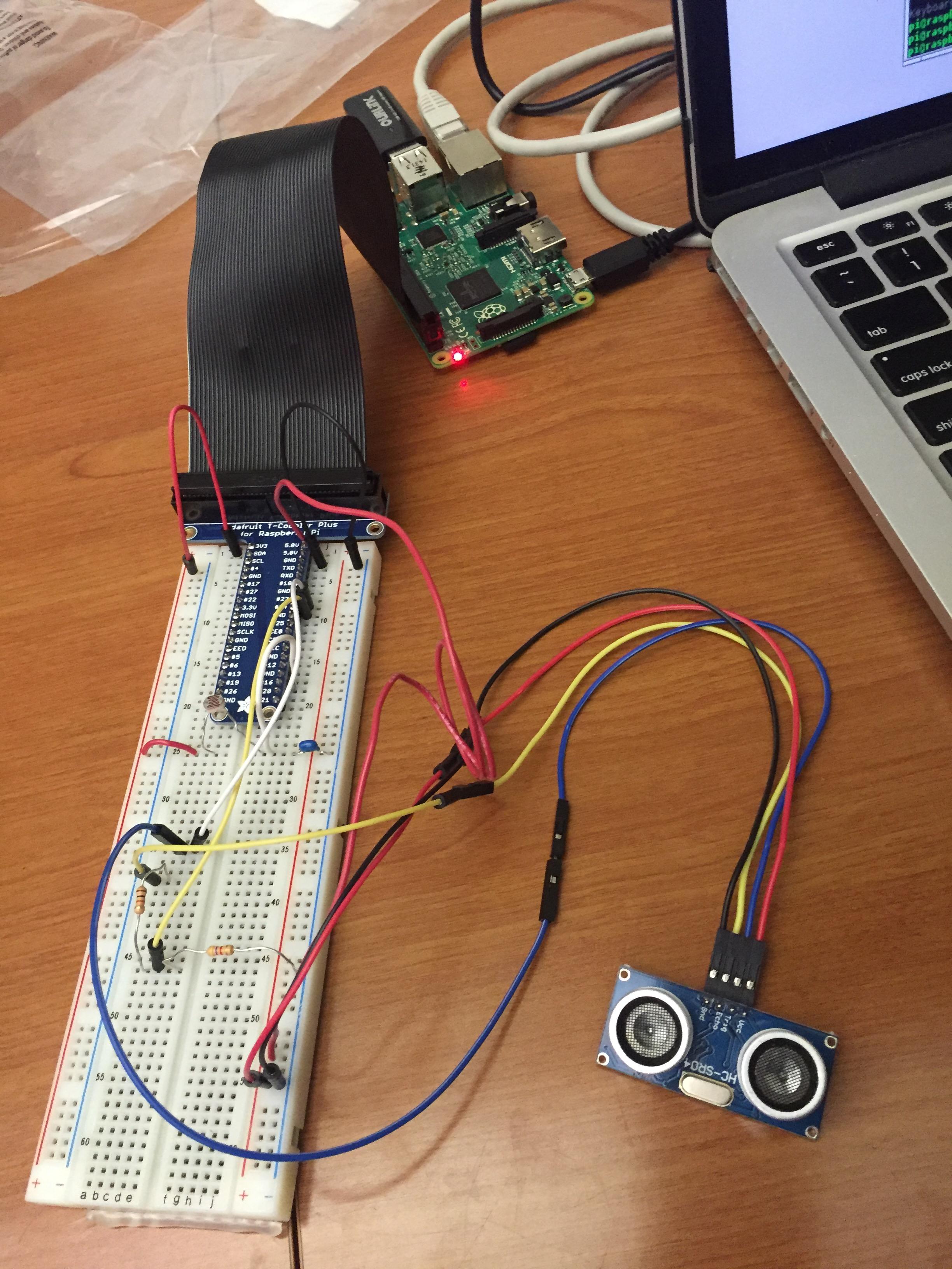 Breadboard setup