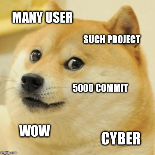 5000 commit doge