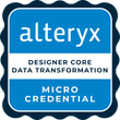 Alteryx Designer Core Micro-Credential: Data Transformation