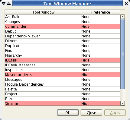 ToolWindow Manager