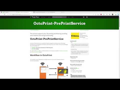 OctoPrint's PrePrintService Plugin Tutorial