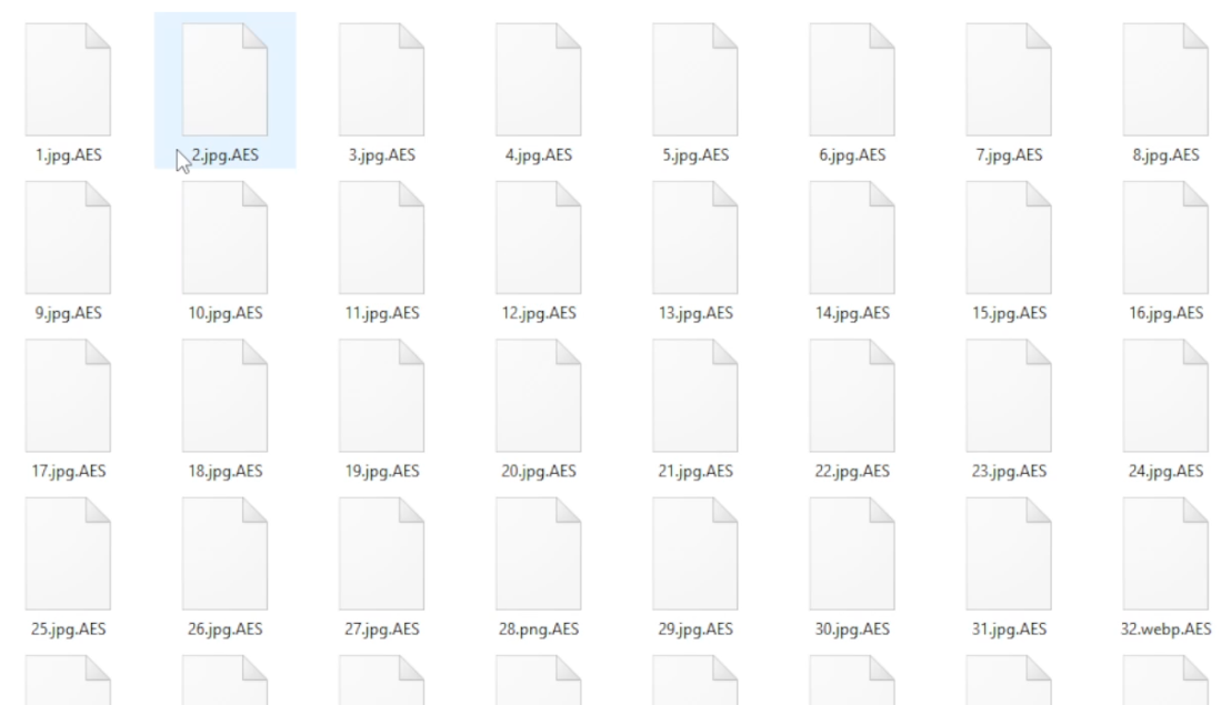 Encrypted files