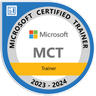 Microsoft Certified Trainer 2023-2024