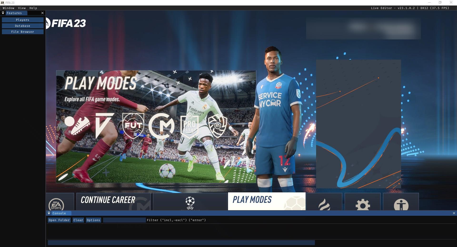 FIFA 23 Main Menu