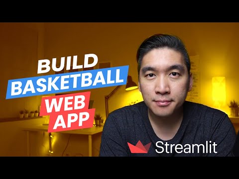How to Build a Basketball Player Data Explorer Web App in Python - Streamlit Tutorial #5