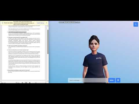 3D Avatar-Based Chatbot Demo