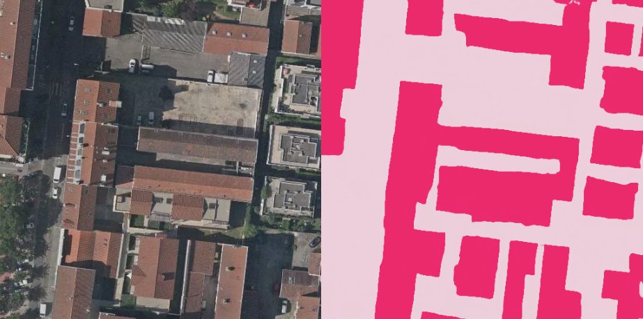 Neat-EO.pink buildings segmentation from Imagery