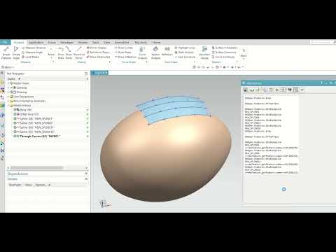 Create points on face with NX OPEN