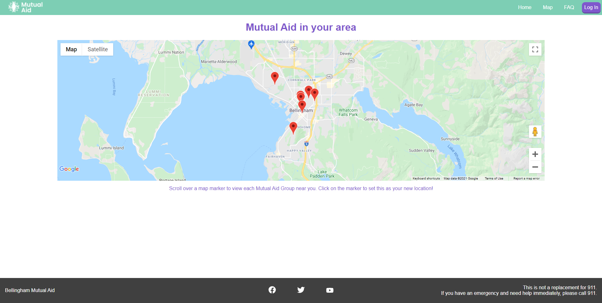 Mutual Aid Map