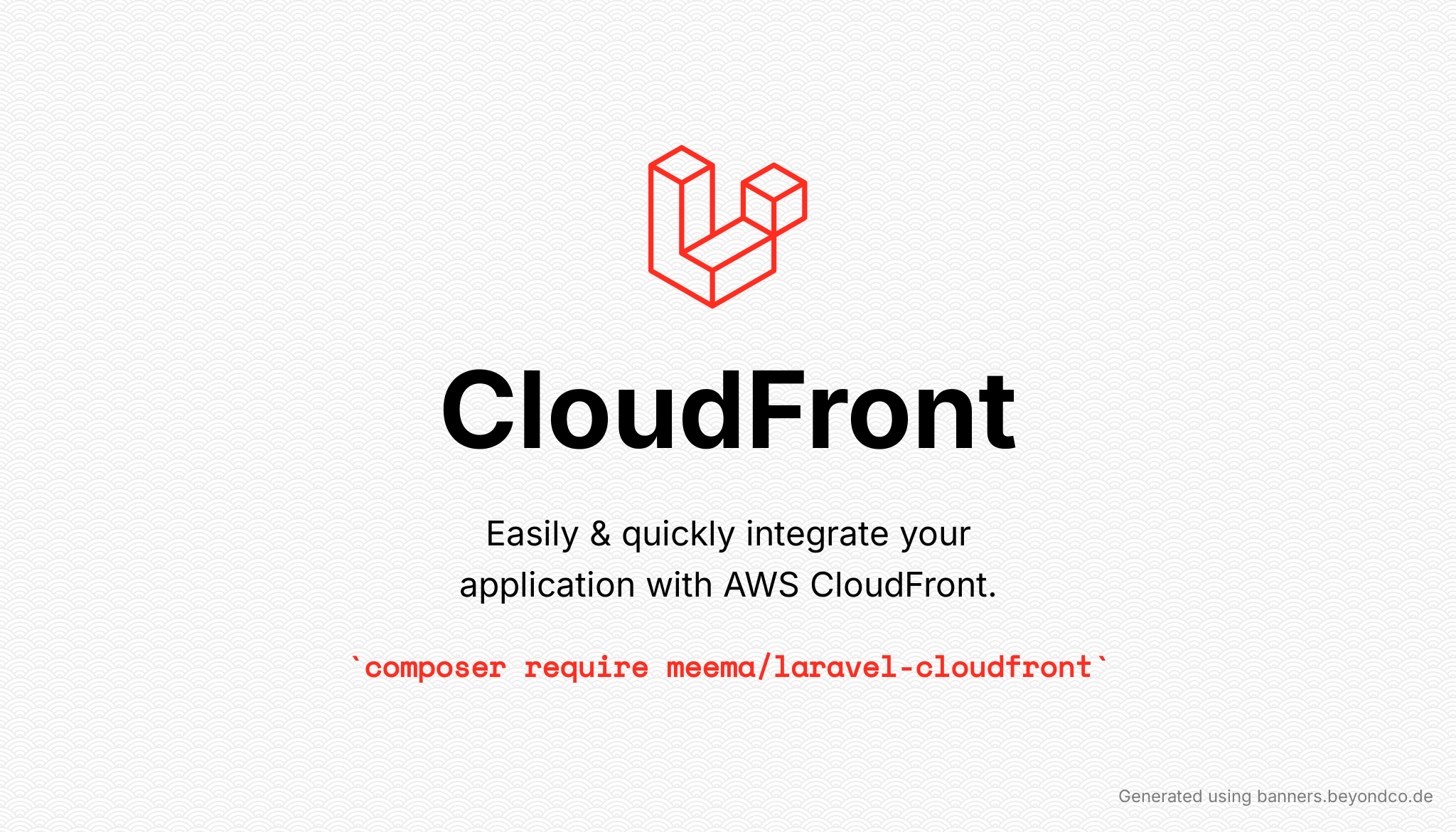 laravel-cloudfront package image