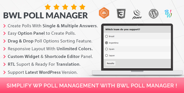 BWL Poll Manager