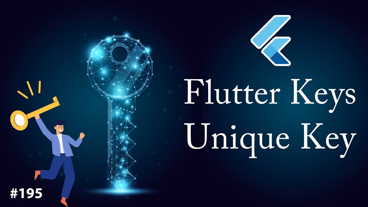 Flutter Tutorial - Flutter Keys - Unique Key YouTube video