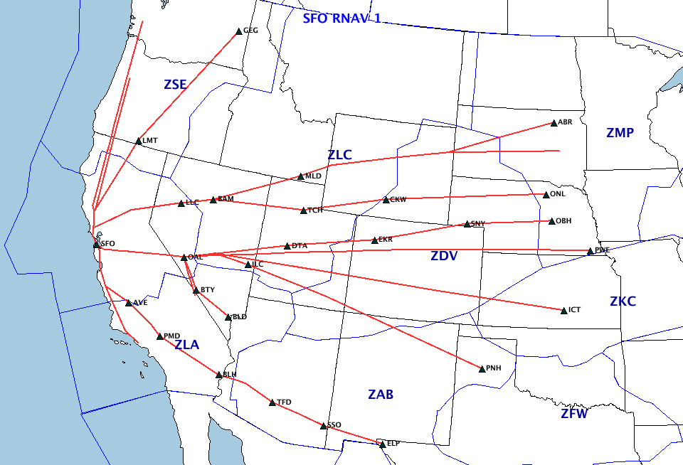 SFO RNAV