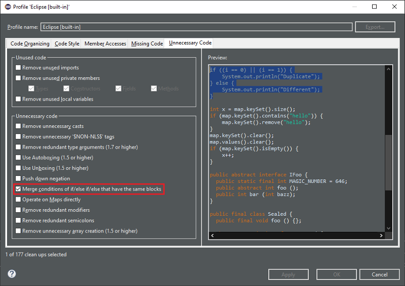 merge control workflows preferences