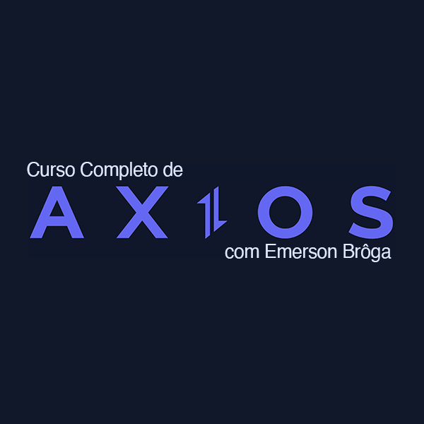 Curso Completo de Axios com Emerson Brôga