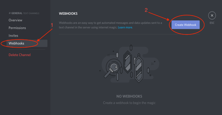 create Webhook