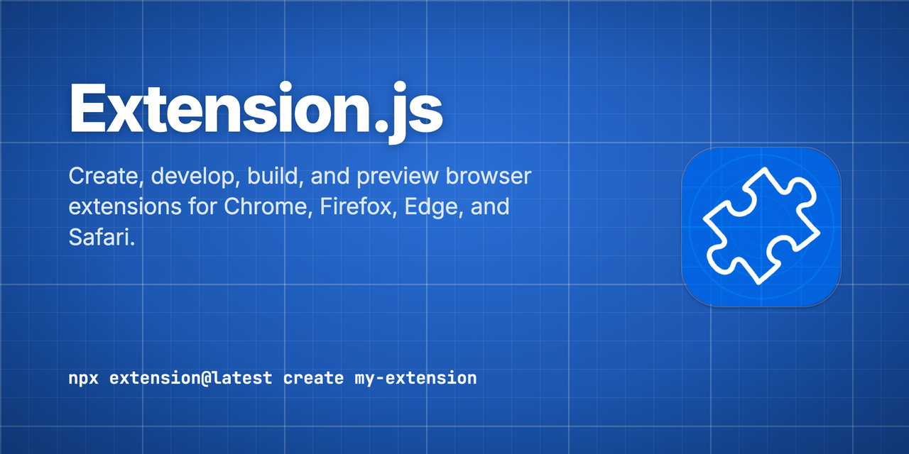 Extension.js — the cross-browser extension framework