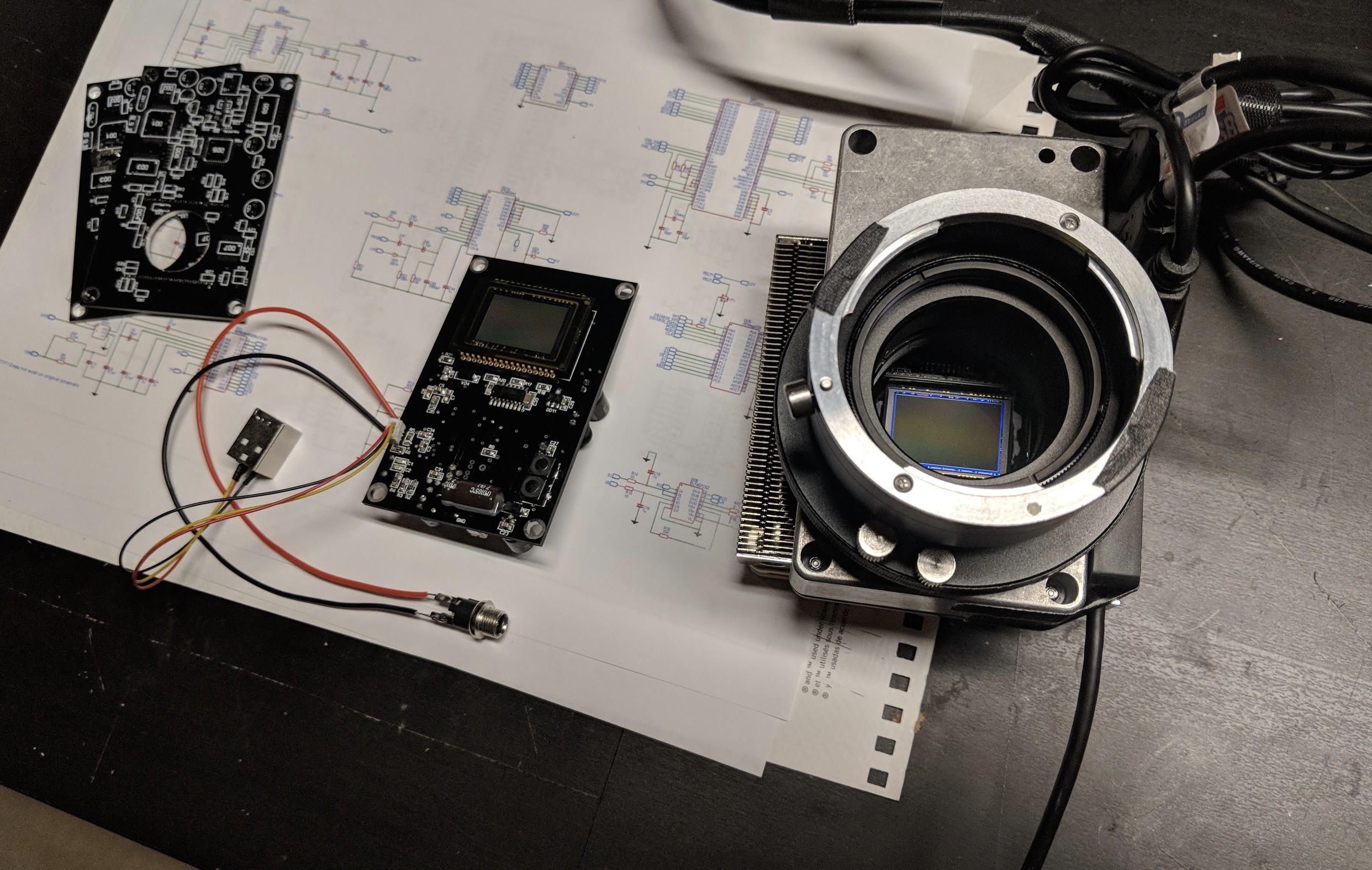 The cam86 CCD camera