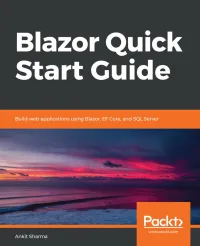 Blazor Quick Start Guide