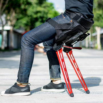 a hands-free portable chair