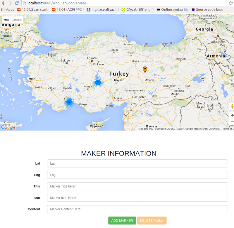 Google Maps Api AngularJS