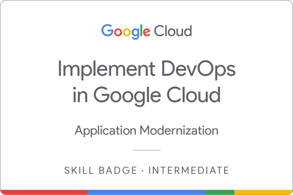 Implement DevOps in Google Cloud