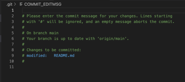 commit-message-screen