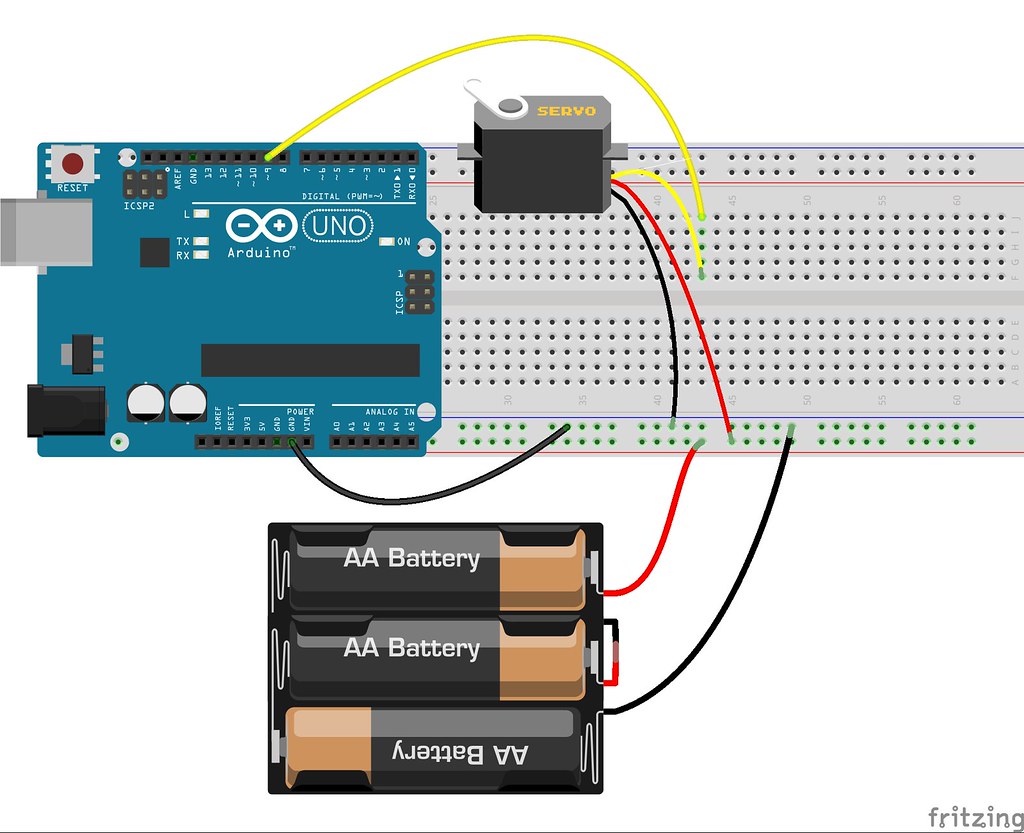 Servo_battery