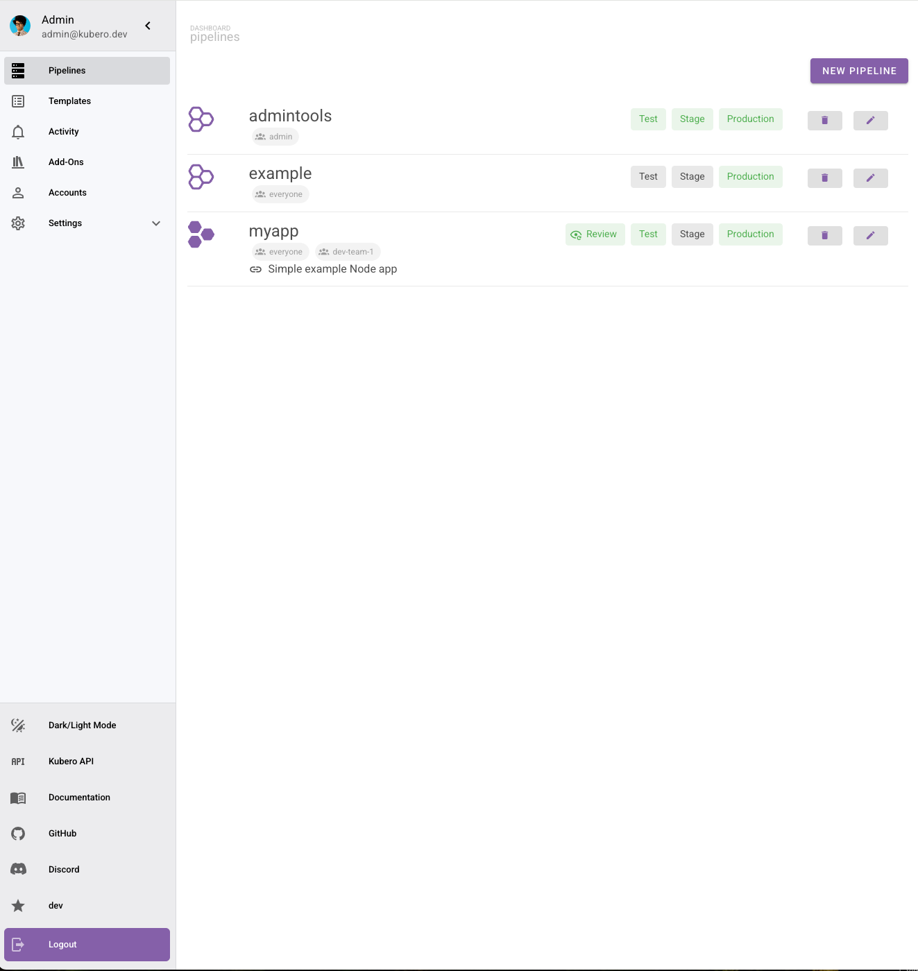 Create App Screenshot 1
