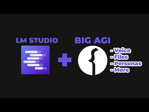 Running big-AGI locally with LM Studio YouTube Tutorial