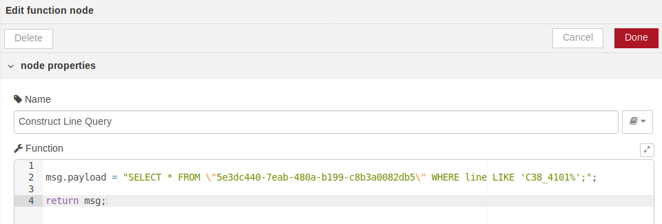 Constructing a Query