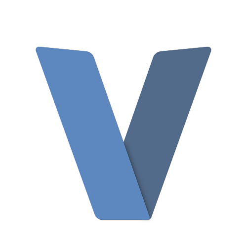 V lang logo