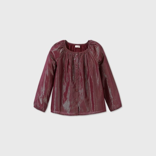 girls-long-sleeve-button-front-shine-blouse-cat-jack-burgundy-s-red-1