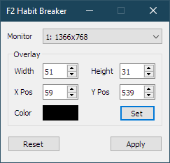 F2HabitBreaker Screenshot