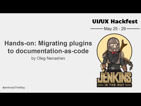 Migrating plugins to documentation as code