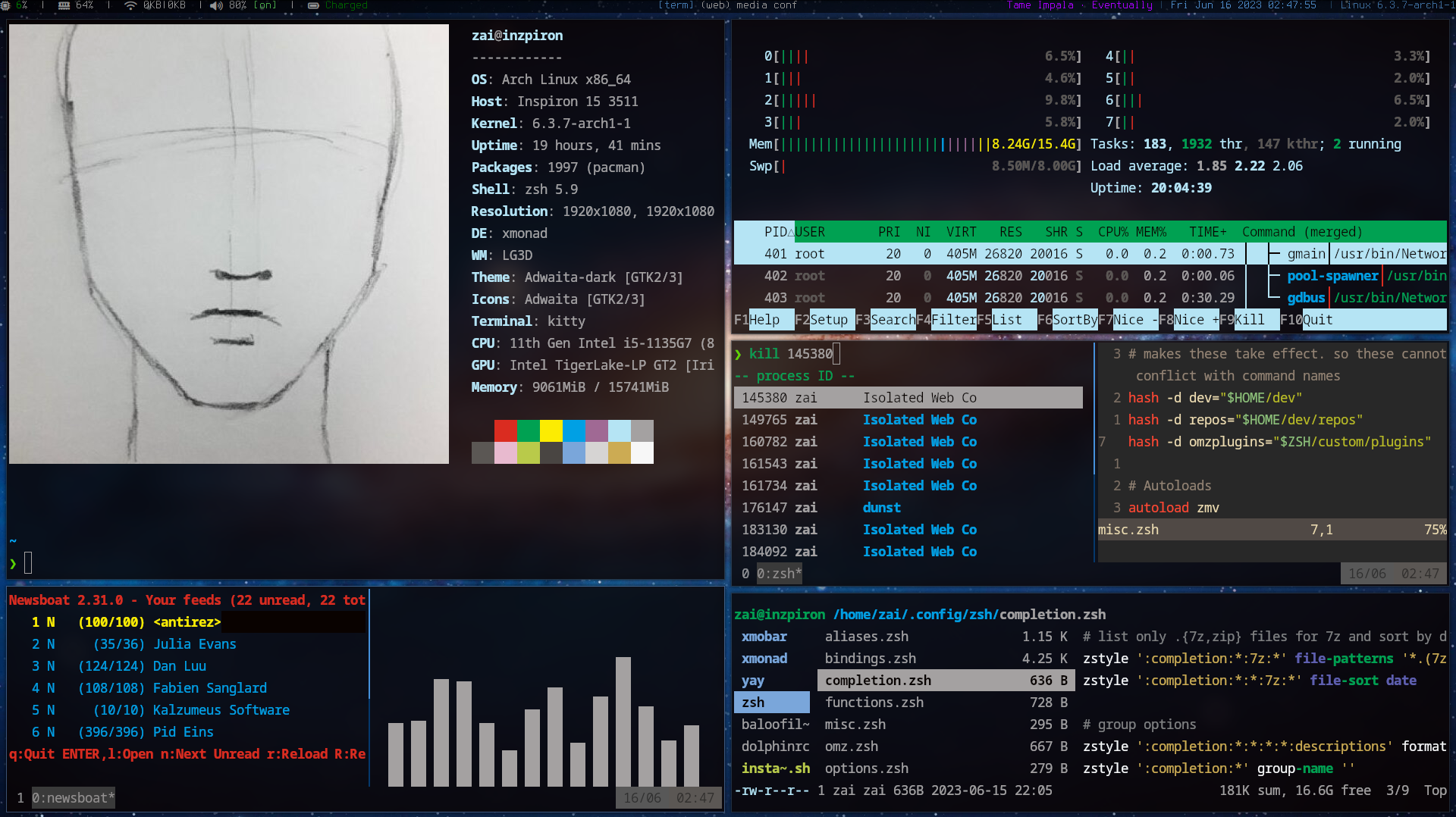 Dotfiles screenshot 1