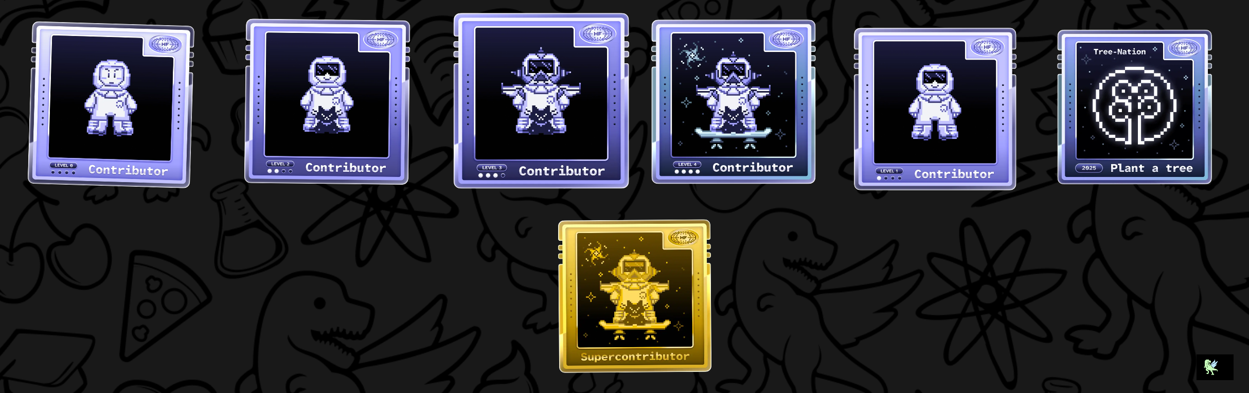 An image of @hordricjr's Holopin badges, which is a link to view their full Holopin profile