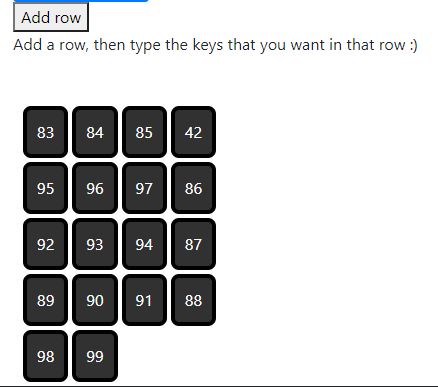 Image of Layout Config