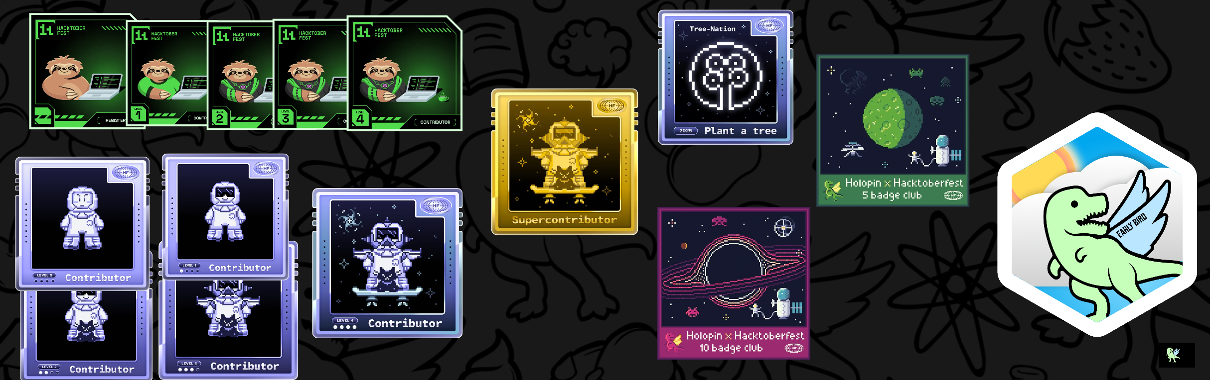 An image of @antima2004's Holopin badges