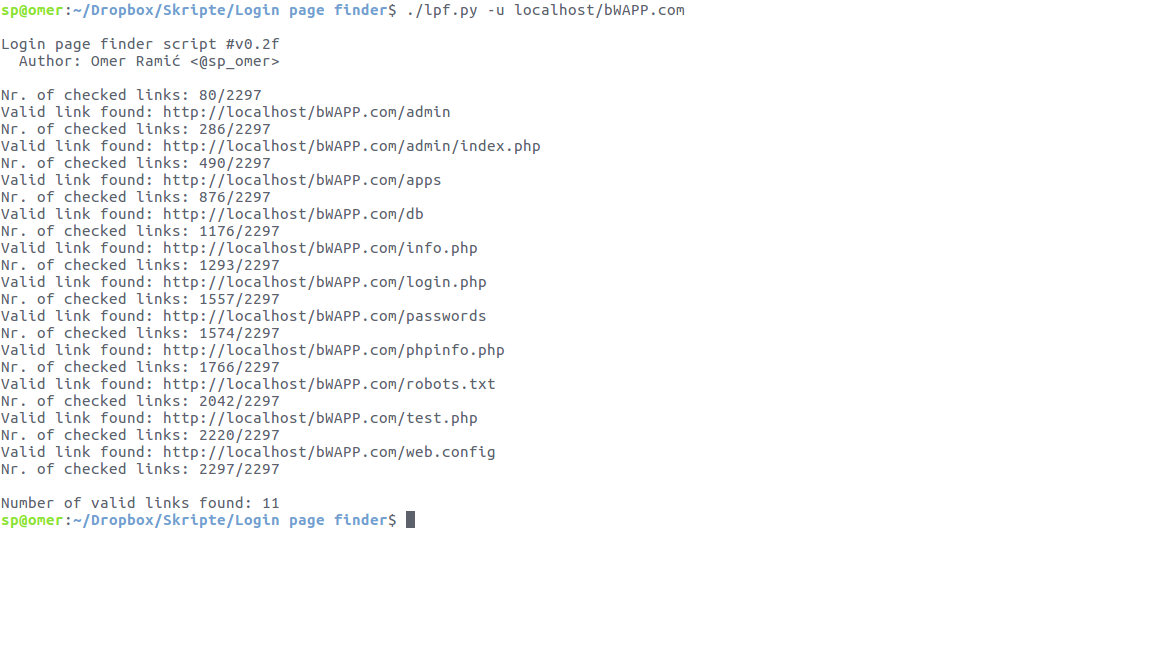 GitHub - C-REMO/login-page-finder: Login page finder script written in ...
