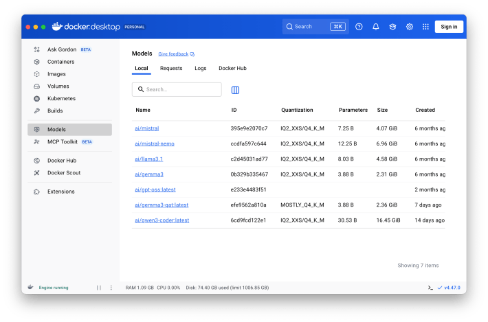 Cómo usar modelos de Docker Model Runner 🐳 en GitHub Copilot